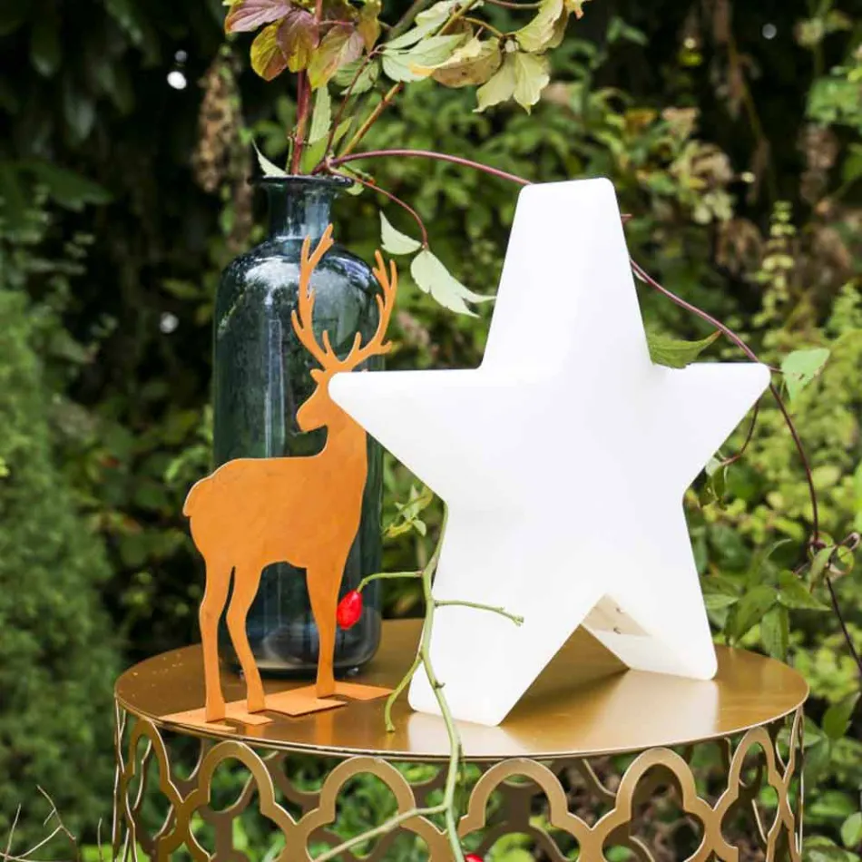 Candeeiro de mesa Star de design moderno com ou sem pedestal - Littlestar Viadurini