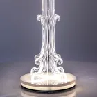 Luminária de mesa Aurel em acrílico, disponível em dois tamanhos, fabricada na Itália. Viadurini