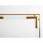 Abajur em Latão e Resina com Base em Mármore Made in Italy - Quizza Viadurini