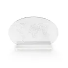 Candeeiro de mesa LED de plexiglass fabricado na Itália - Rapunzel Viadurini