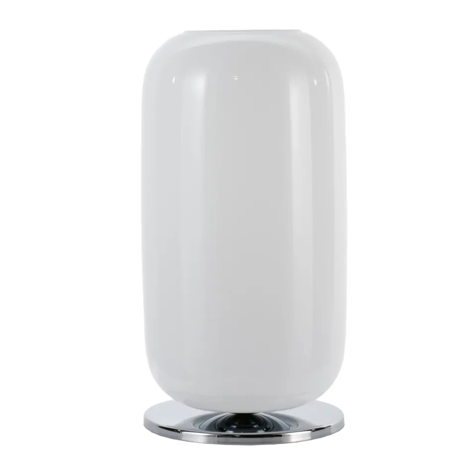 Candeeiro de mesa de vidro soprado à mão em Veneza 16 22 cm - Bambu Viadurini