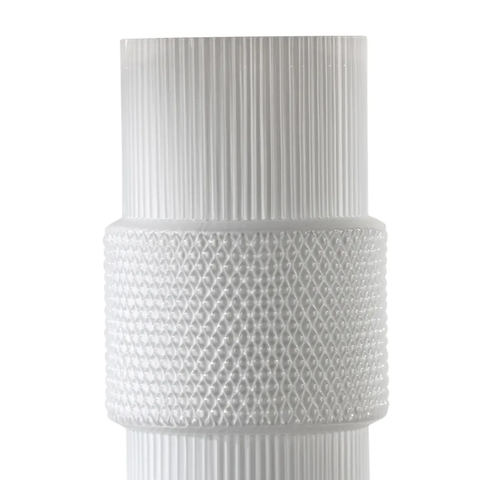 Candeeiro de mesa em vidro fundido à mão em Veneza e metal - Satomi Viadurini