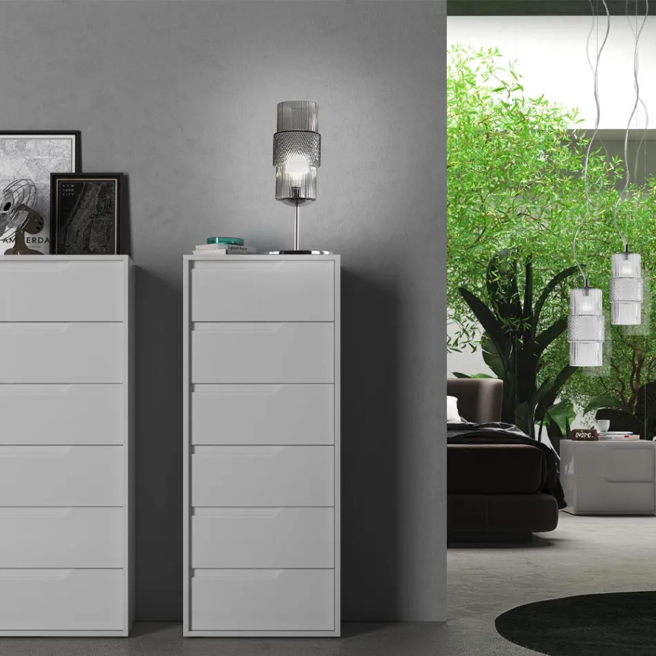 Candeeiro de mesa em vidro fundido à mão em Veneza e metal - Satomi Viadurini