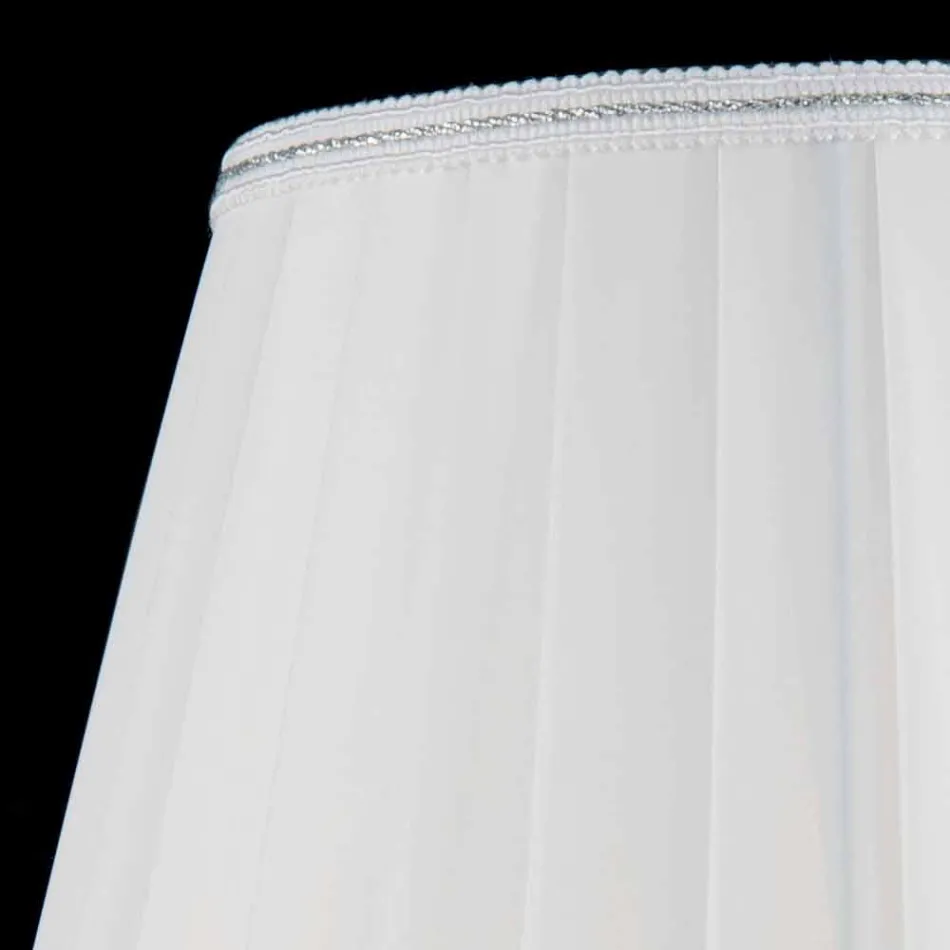 Candeeiro de mesa transparente e cristal de vidro Ivy, fabricado em Itália Viadurini