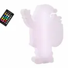 Candeeiro de mesa LED de design moderno em forma de Pai Natal - Babbostar Viadurini