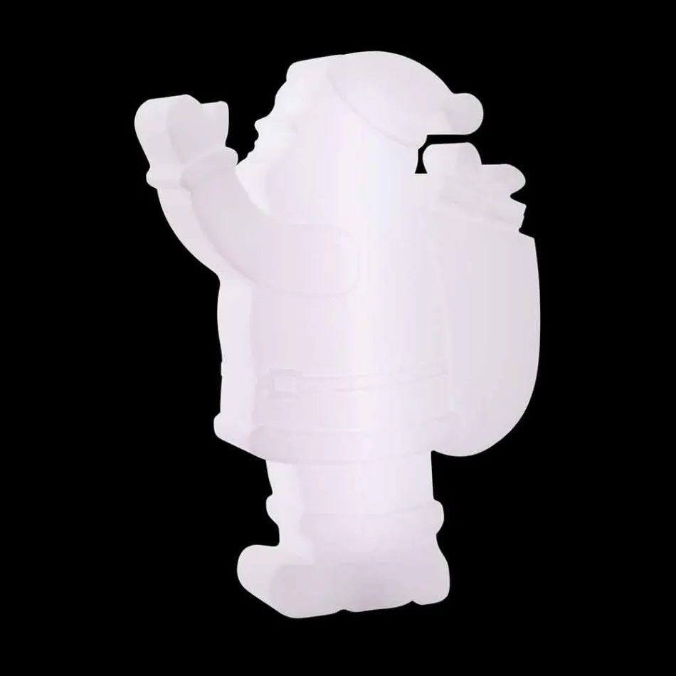 Candeeiro de mesa LED de design moderno em forma de Pai Natal - Babbostar Viadurini