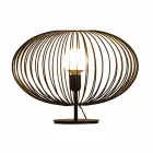 Candeeiro de mesa moderno em aço pintado, Ø48xH35 cm, Gabriella Viadurini