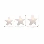 Abajur de polietileno solar ou LED Star Design - Ringostar Viadurini