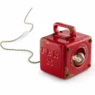 Candeeiro de mesa estilo industrial em cerâmica e ferro Valerie Viadurini