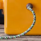 Candeeiro de mesa estilo industrial em cerâmica e ferro Valerie Viadurini