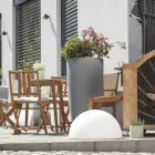 Candeeiro de chão Semisphere Ataque à escolha de 2 tamanhos Design moderno - Semistar Viadurini