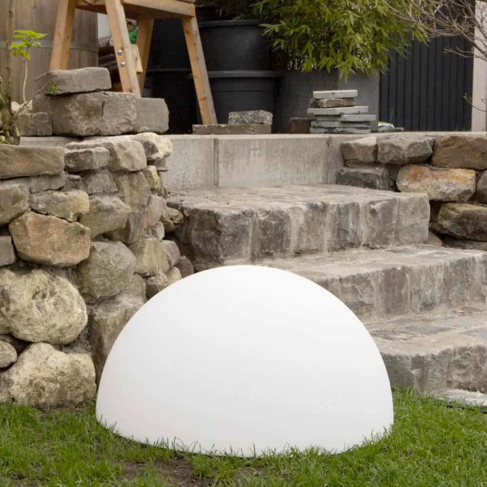 Candeeiro de chão Semisphere Ataque à escolha de 2 tamanhos Design moderno - Semistar Viadurini