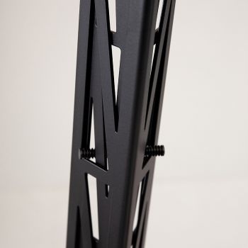 Abajur extensível de alumínio Matt Black Ladder Design - Vigilante