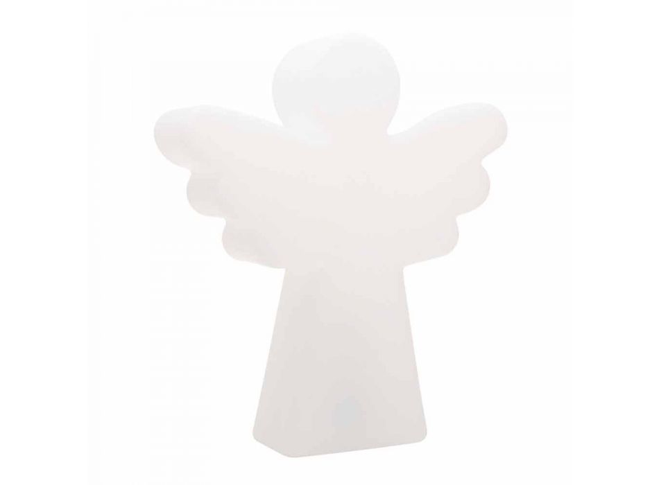 Candeeiro de pé branco E27, Led ou Solar Angel Design moderno - Angelostar Viadurini