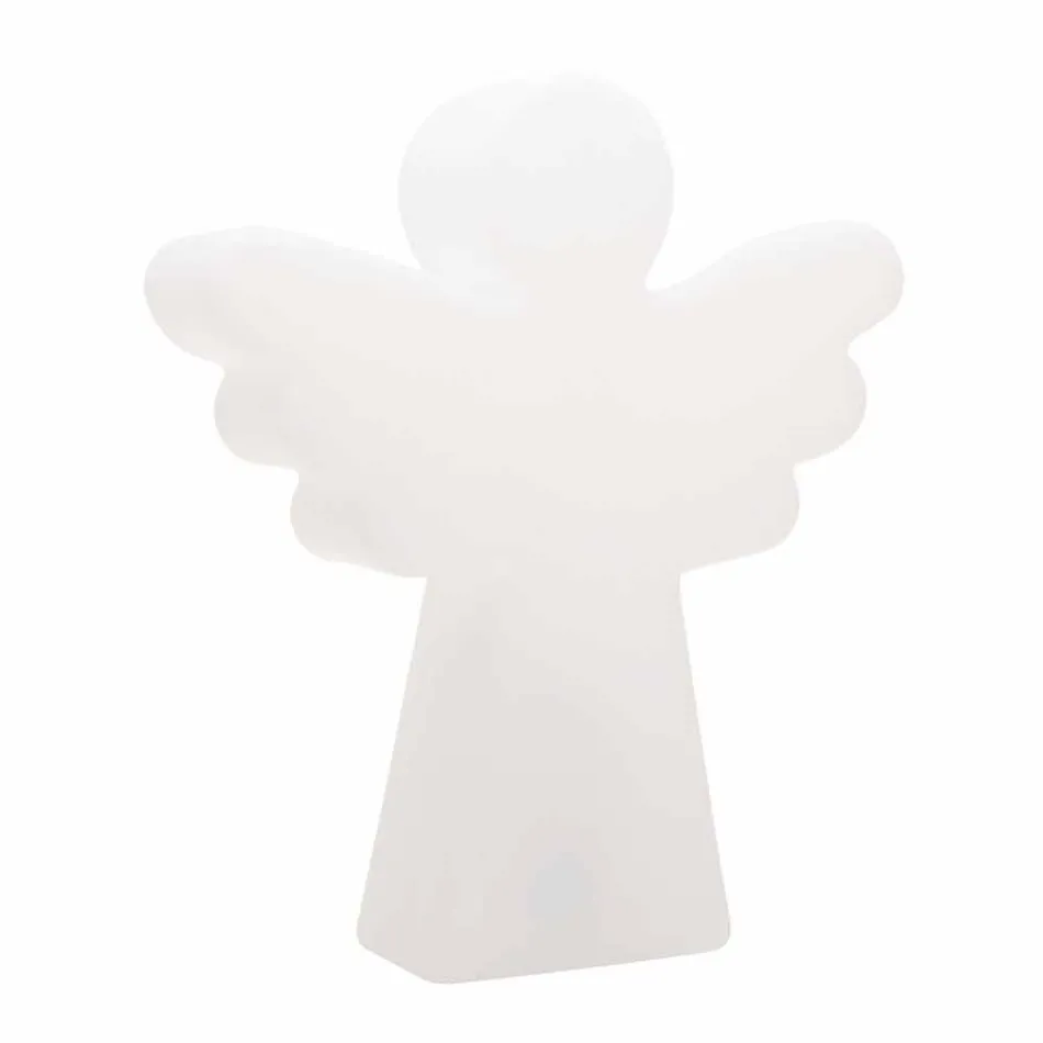 Candeeiro de pé branco E27, Led ou Solar Angel Design moderno - Angelostar Viadurini