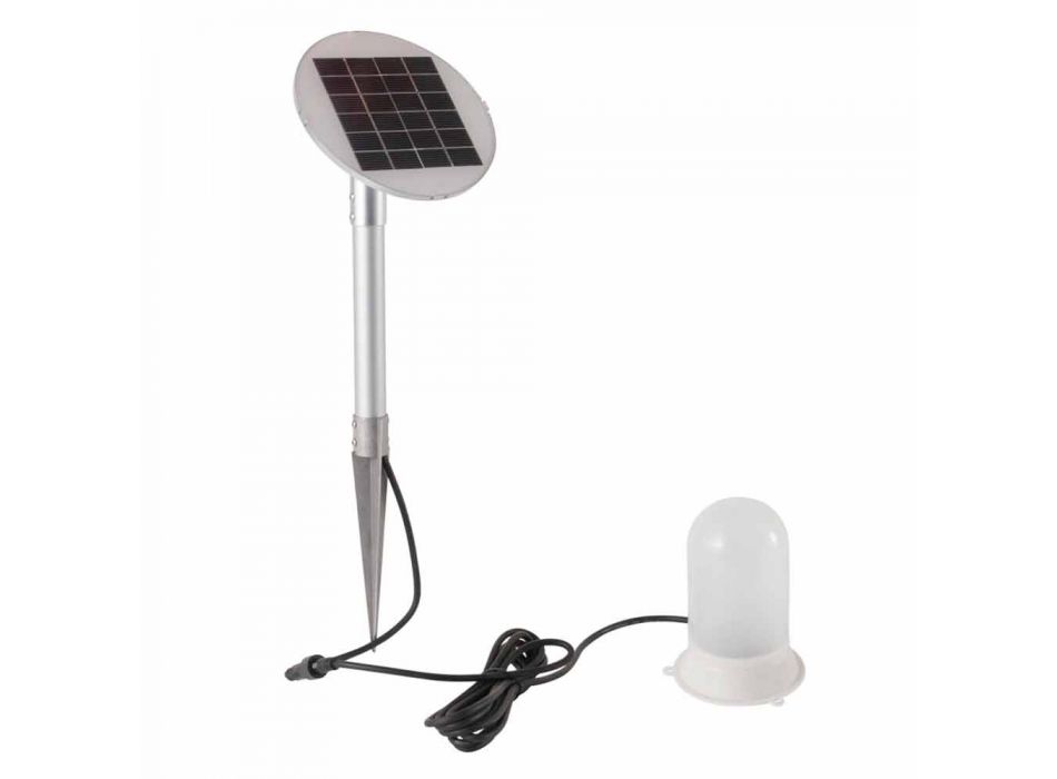 Lâmpada de assoalho doméstica para LED interno ou externo, solar ou E27 - Casastar Viadurini