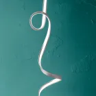 Luminária de Piso com Estrutura em Metal Pintado com Luz LED - Lumino Viadurini