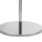 Lumira - Luminária de chão com três lâmpadas em vidro revestido, fabricada na Itália. Viadurini