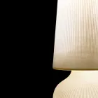 Candeeiro de pé para exterior com estrutura de polietileno fabricado na Itália - Desmond Viadurini