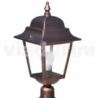 Candeeiro de pé para exterior em alumínio produzido em Itália, Aquilina Viadurini