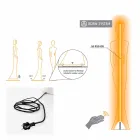 Candeeiro de pé de jardim com design de estátua de luz LED RGBW - Penelope by Myyour Viadurini