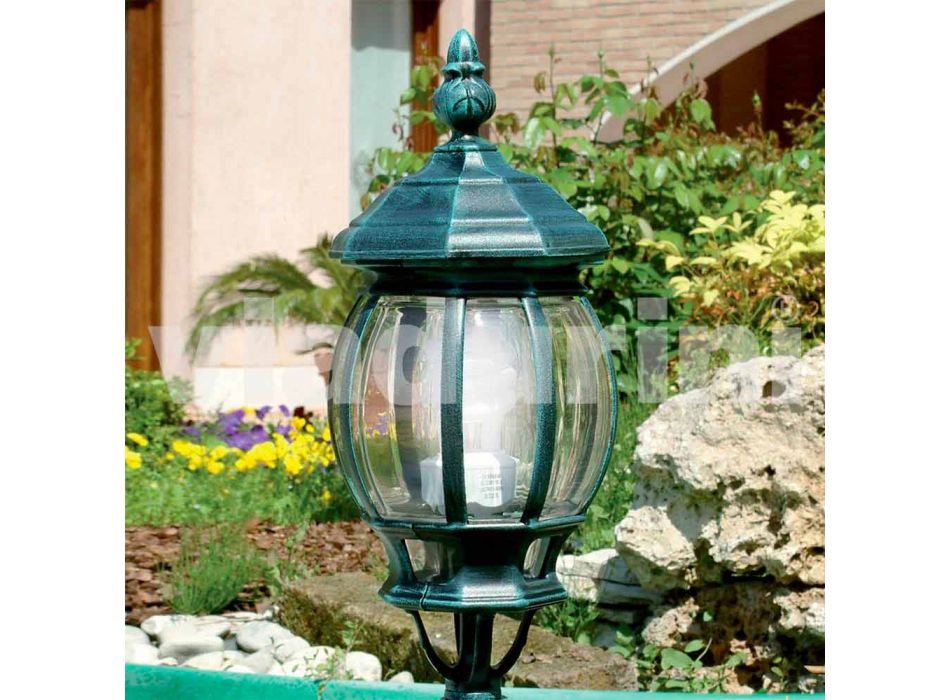 Luminária de pé de alumínio Anika para jardim feita na Itália Viadurini