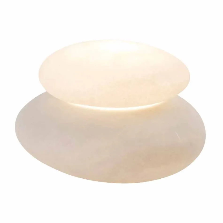 Candeeiro de pé para interior ou exterior de design natural moderno - Sassostar Viadurini