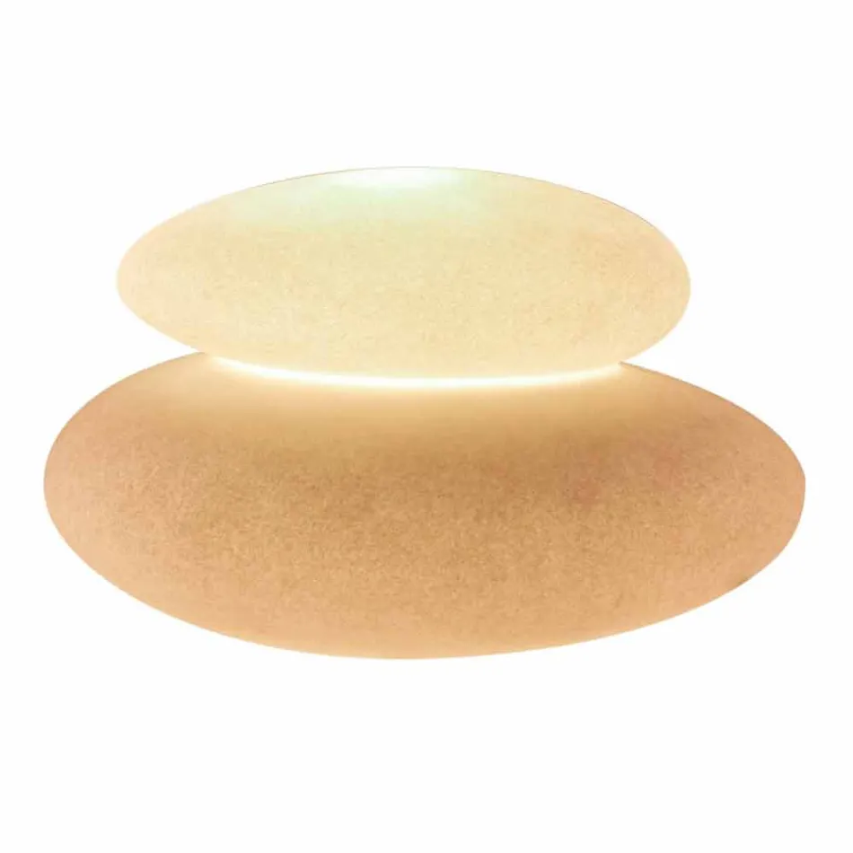 Candeeiro de pé para interior ou exterior de design natural moderno - Sassostar Viadurini