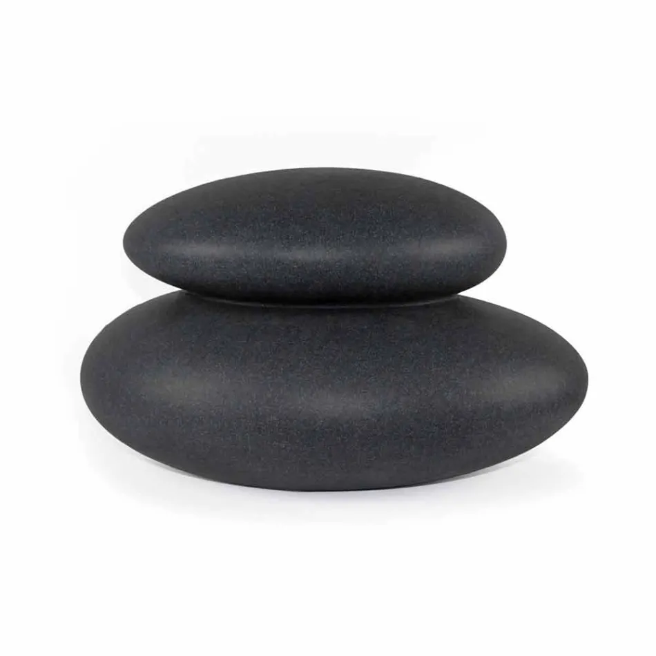 Candeeiro de pé para interior ou exterior de design natural moderno - Sassostar Viadurini