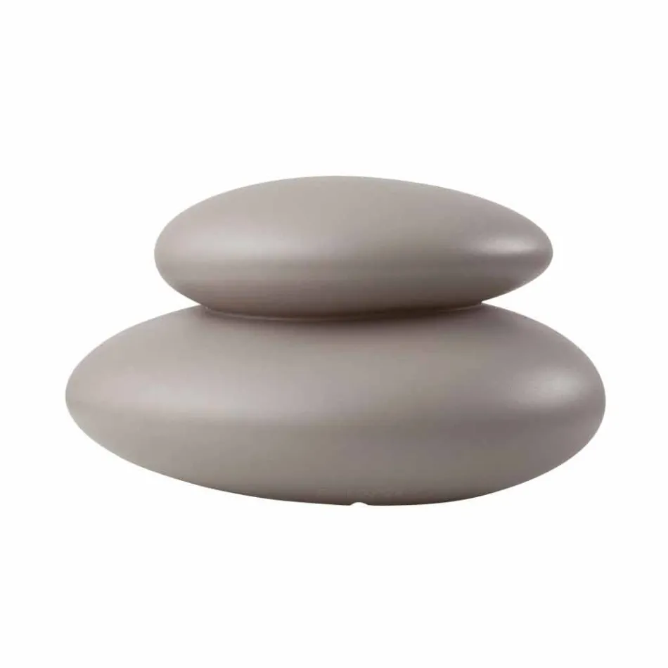 Candeeiro de pé para interior ou exterior de design natural moderno - Sassostar Viadurini