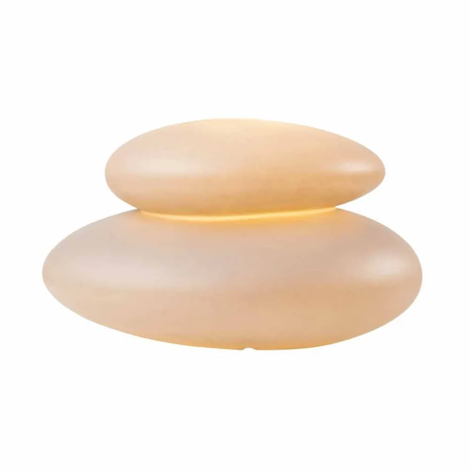 Candeeiro de pé para interior ou exterior de design natural moderno - Sassostar Viadurini