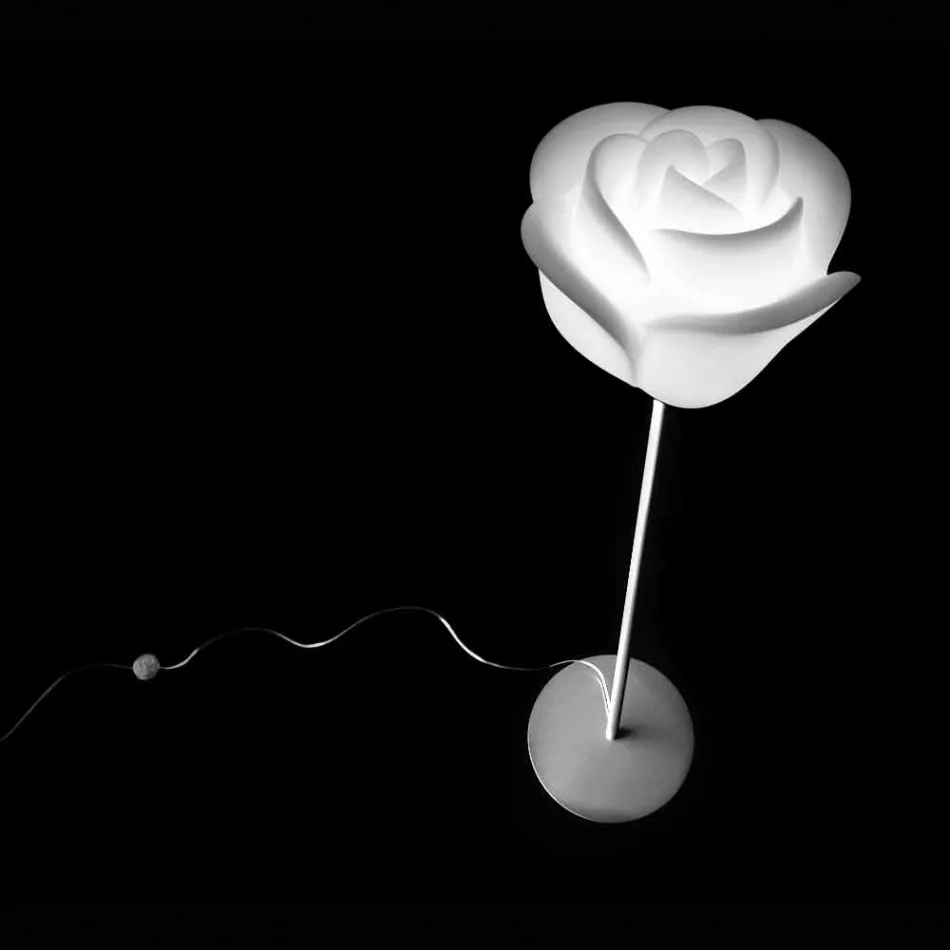 Candeeiro de pé com design de flores em plástico para interiores - Baby Love de Myyour Viadurini