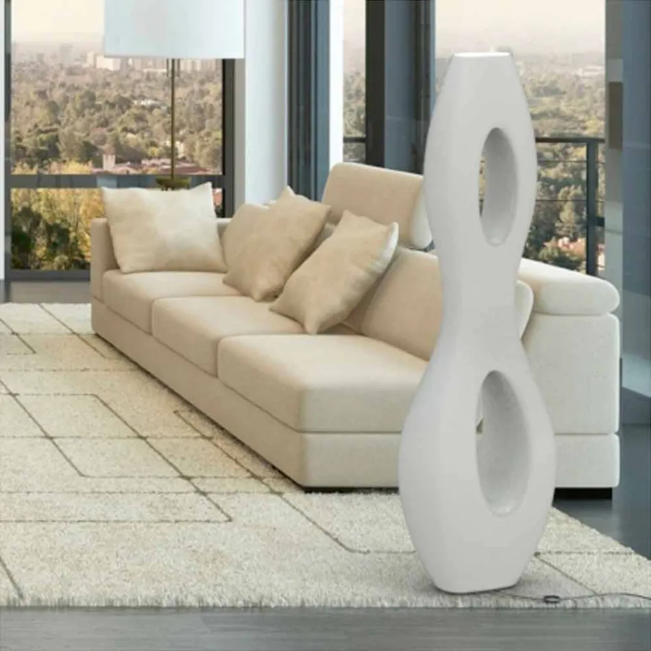 Lâmpada de assoalho Design Modern Infinity Made in Italy Viadurini