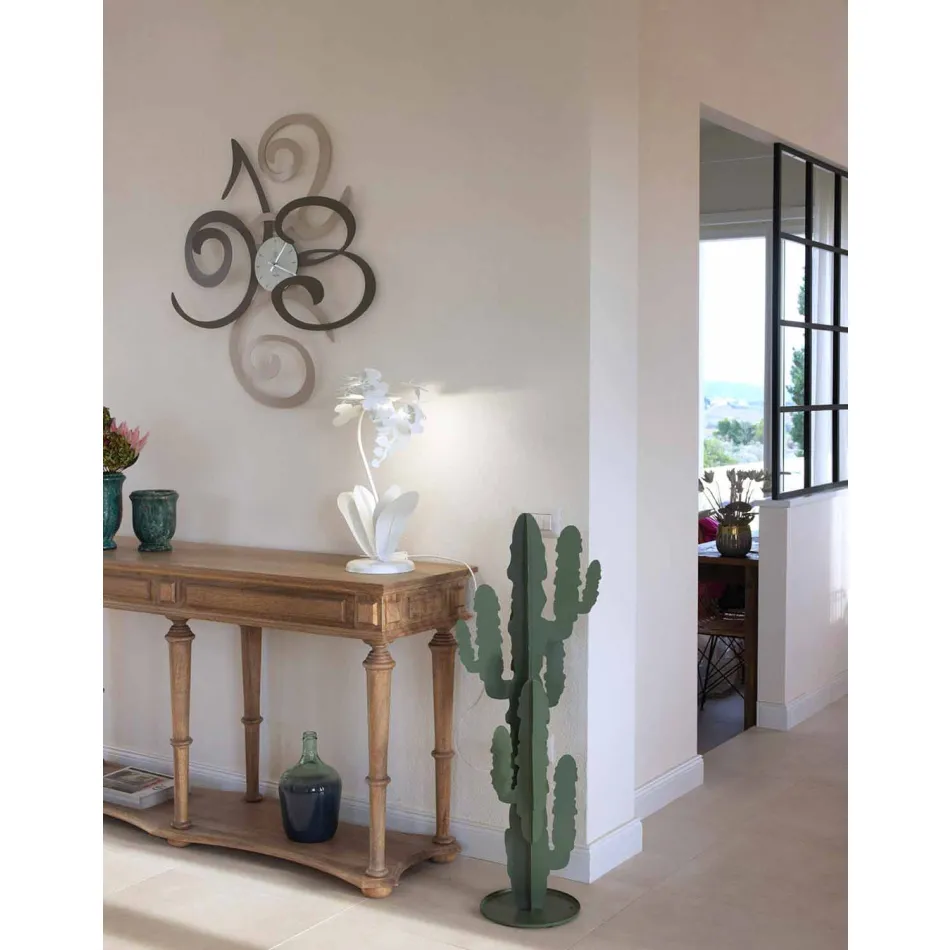 Luminária de pé de ferro design moderno fabricada na Itália - Amorpha Viadurini