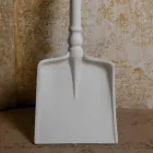 Candeeiro de pé para exterior em tecnopolímero branco, design de 3 formas - ferramentas Viadurini