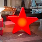 Candeeiro de pé em forma de estrela branca ou vermelha, design moderno - Ringostar Viadurini