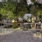 Candeeiro de pé em alumínio e fibra made in Italy - Tibidabo by Varaschin Viadurini