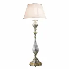 Luminária de pé feita à mão de madeira, produzida completamente na Itália, Rocco Viadurini