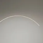 Luminária de chão em metal pintado com luz LED regulável - eucalipto Viadurini