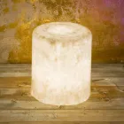 Candeeiro de pé de design em nebulite In-es.artdesign Bin F Nebula Viadurini