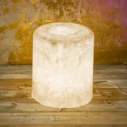 Candeeiro de pé de design em nebulite In-es.artdesign Bin F Nebula Viadurini