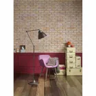 Candeeiro de pé em latão e ferro com design giratório Vintage - Loft by Il Fanale Viadurini