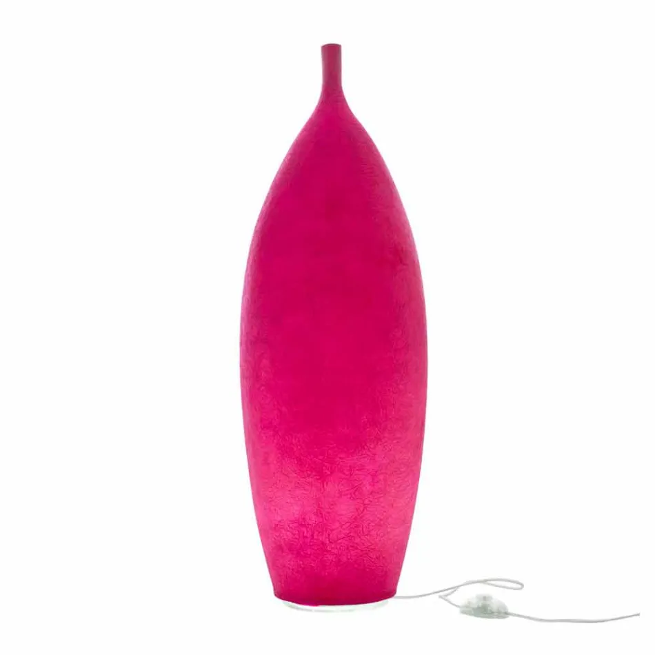 Luminária de pé contemporânea de nebulite In-es.artdesign Tank 2 H92cm Viadurini