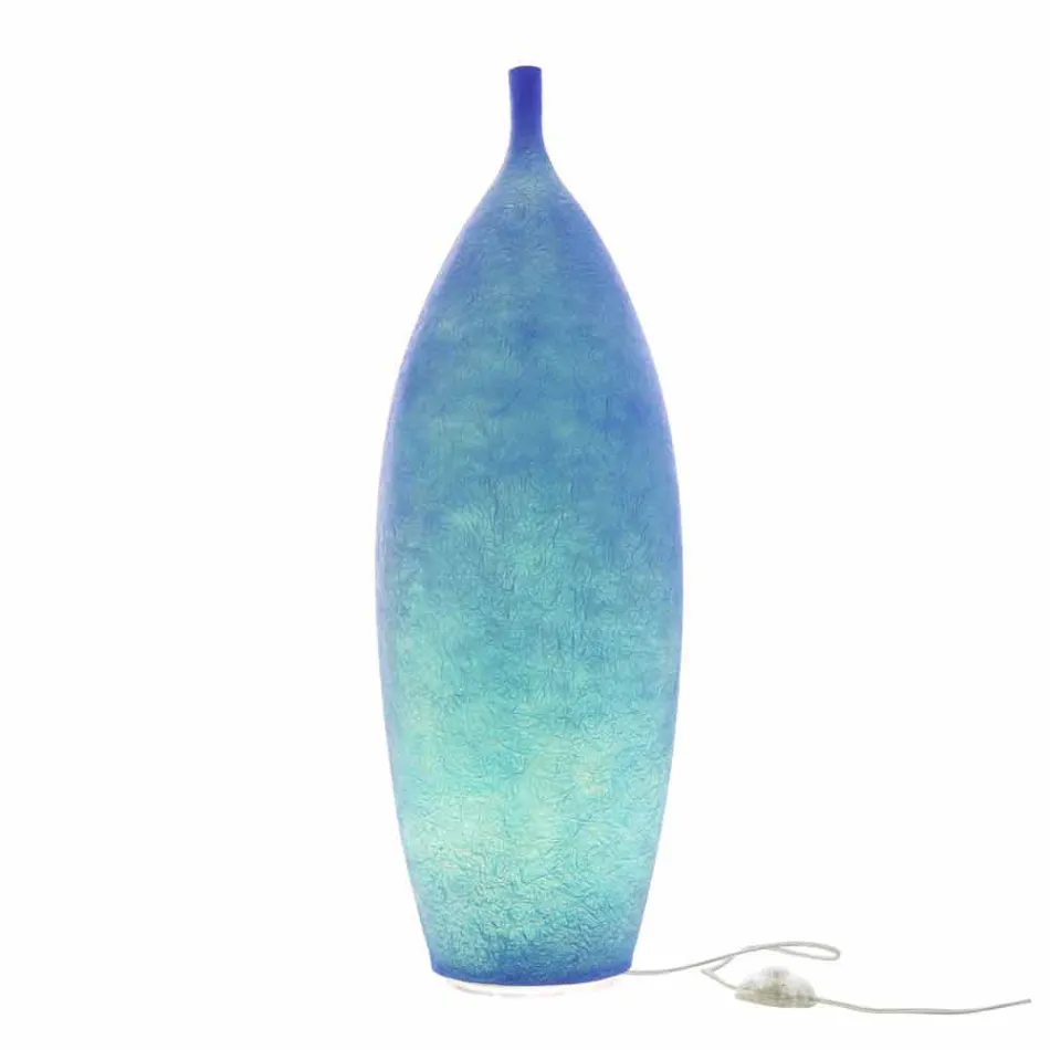 Luminária de pé contemporânea de nebulite In-es.artdesign Tank 2 H92cm Viadurini