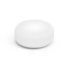 Luminária de chão Disco para exterior em polietileno branco, fabricada na Itália. Viadurini