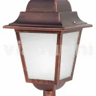 Luminária de pé para exterior de alumínio feita na Itália, Aquilina Viadurini