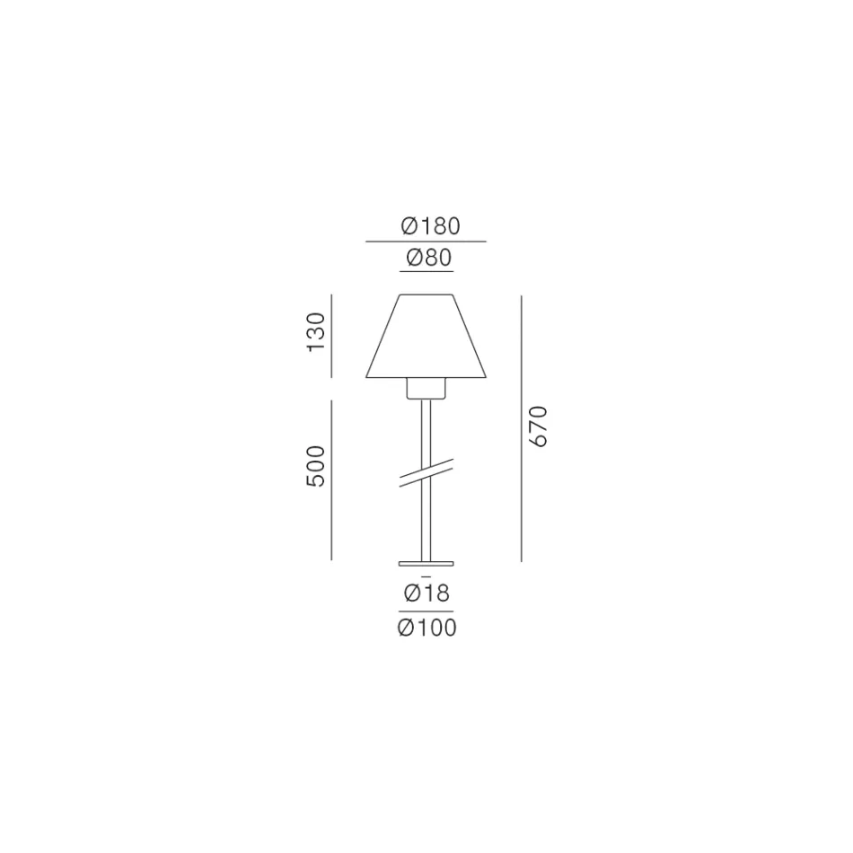 Candeeiro de pé exterior em latão e cobre fabricado em Itália - Espada Viadurini
