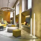 Luminária de piso Slim Flux Flux em metacrilato produzido na Itália Viadurini