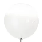 Luminária de chão Isotta em vidro branco moldado, fabricada na Itália. Viadurini