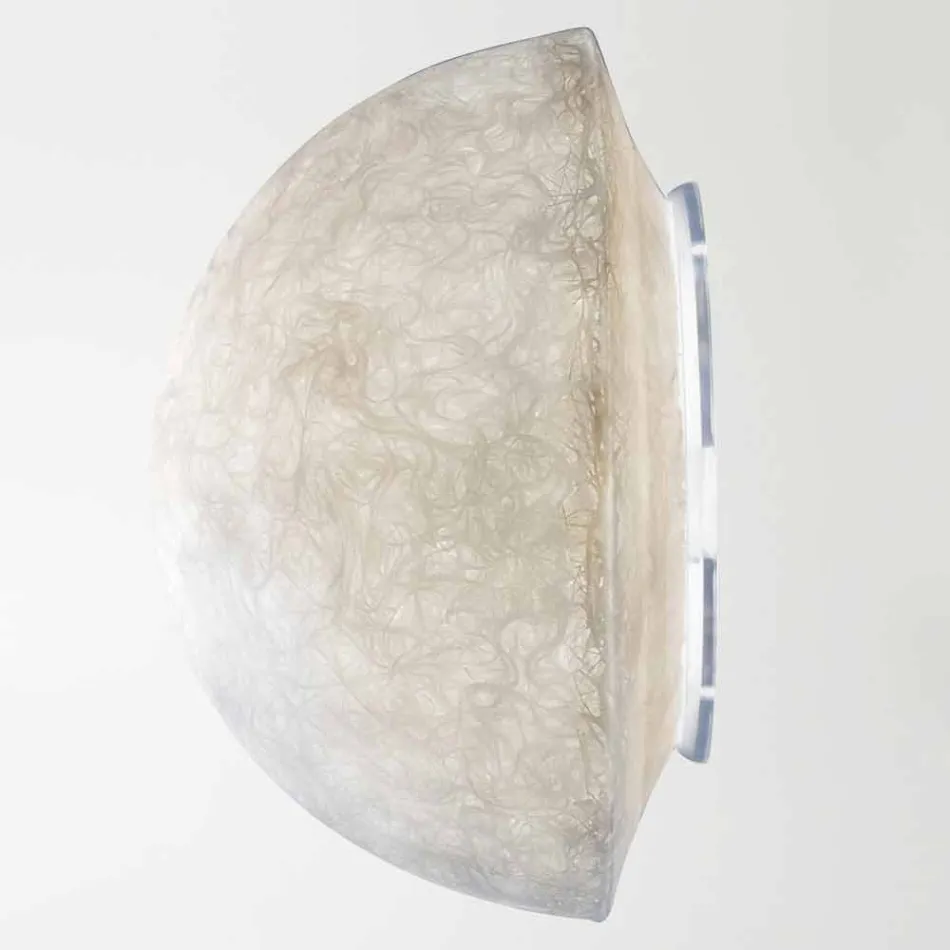 Luminária de parede design In-es.artdesign Botão em nebulite colorida Viadurini